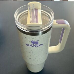 Stanley 30oz Cream Speckle Quencher H2.0 FlowState Tumbler